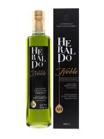 Aceite Heraldo Noble 500ml, nuestro Aceite de Oliva Gourmet de cosecha temprana, en botella transparente - Imagen 2